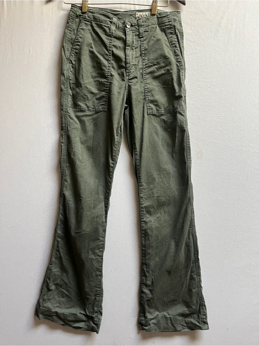 AG Adriano Goldschmied Juliet High Rise Utility Flare Pants 26
